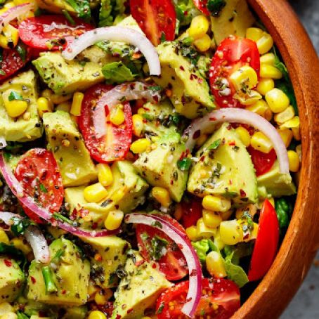 Avocado Corn Tomato Salad