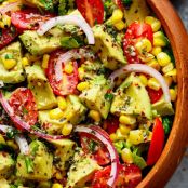 Avocado Corn Tomato Salad