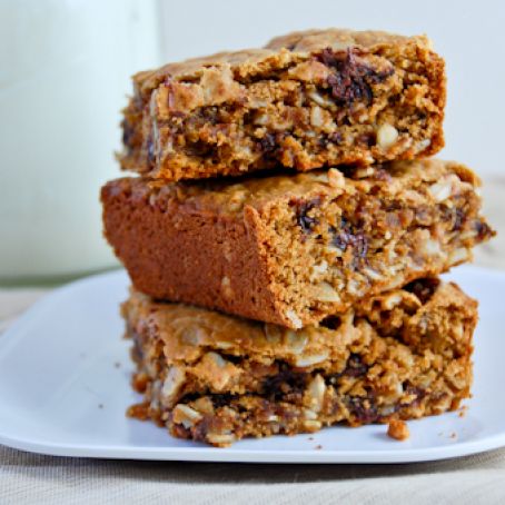 Oatmeal Peanut Butter Snack Bars