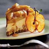 Carmel Apple Brownie Cheesecake