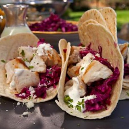 Grilled Tequila Lime Fish Tacos