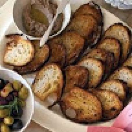 Chicken-Liver Crostini