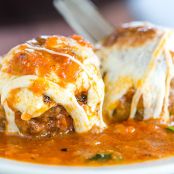 Skillet Meatball Parm