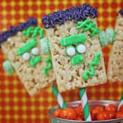 Friendly Frankenstein Rice Krispies Treats®