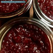 Ginger Pear Cranberry Sauce