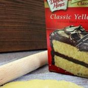 Pie Crust from Cake Mix