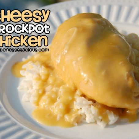 Cheesy Crockpot Chicken