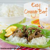 Easy Orange Beef
