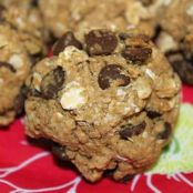 Carob Chip Protein Cookies