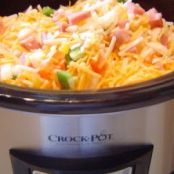 Slow Cooker Cheesy Hash Browns