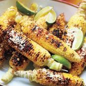 Grilled Corn with Cheese and Lime (Real Simple)