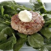 Tuna Burgers with Wasabi Mayonnaise
