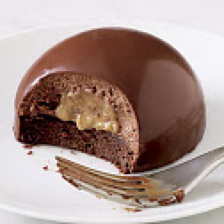 German Chocolate Bombes
