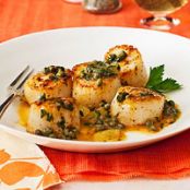 Lemon-Caper Scallops