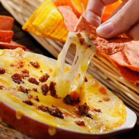 Queso Fundido with Chorizo