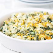 Potato-Spinach Casserole