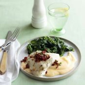 Bass with Tomato Pesto