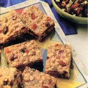 Low Fat Chewy Fruit & Oatmeal Bars