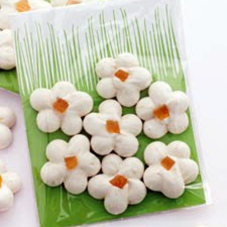 Lemon Meringue Flowers