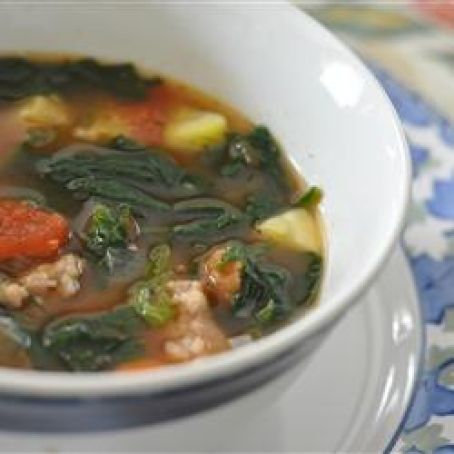 ITALIAN SAUSAGE  SOUP