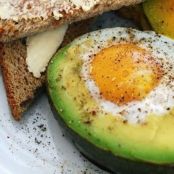 Egg Baked in Avocado