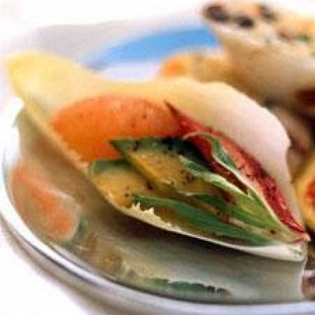 Endive Spears with Lobster, Avocado, and Grapefruit