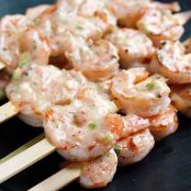 Bangin Grilled Shrimp Skewer (Skinnytaste)