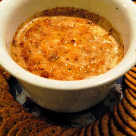 delicious baked crab dip