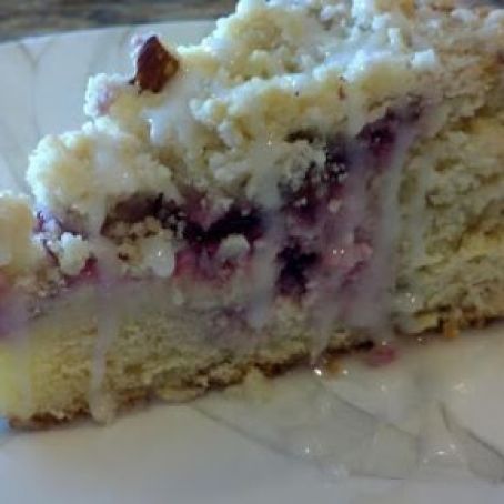 Blackberry Cream Cheese Coffeecake