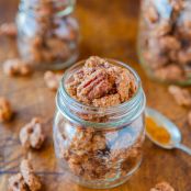 Cinnamon Sugar Candied Nuts