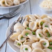 Orecchiette Pasta with Pale Ale Parmesan Cream Sauce