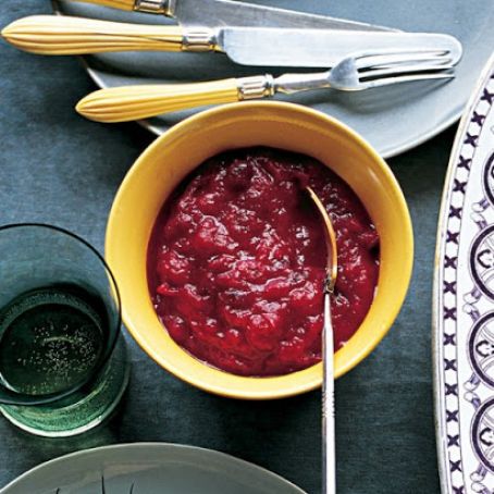 Cranberry-Golden Raisin Chutney