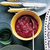 Cranberry-Golden Raisin Chutney
