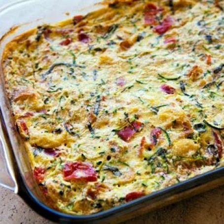 Zucchini Breakfast Casserole