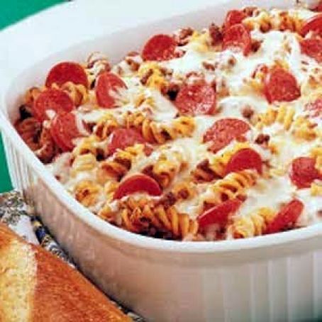 Pizza Pasta Bake
