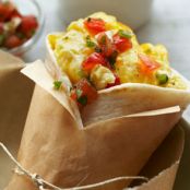 Egg & Cheese Breakfast Burrito