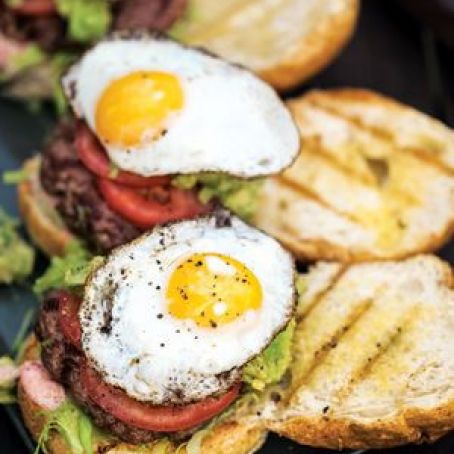 Grilled Lamb Burgers with Red Onion Aïoli  | SAVEUR