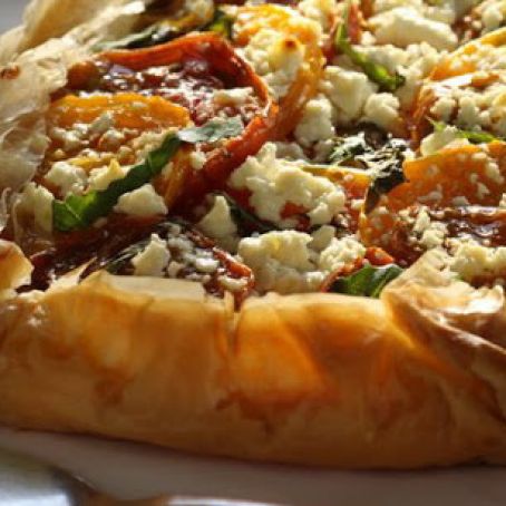 Tomato Phyllo Pie