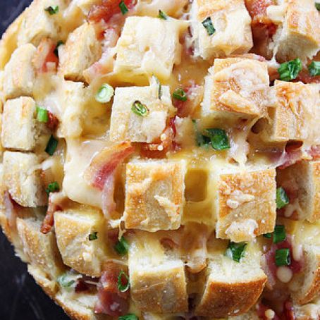 Cheesy Bacon Pull-Apart Bread