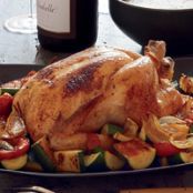 Chicken with Slow-Roasted Tomatoes and Cheesy Grits