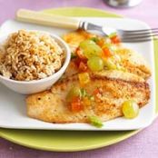 Tilapia with Grape Chutney