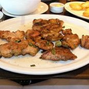 MOLLEJAS AL ROMERO CON PAPAS ESPAÑOLAS