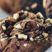 Turtle Fudge Chocolate Chip Cookies