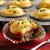 Meat Loaf and Potato Cupcakes