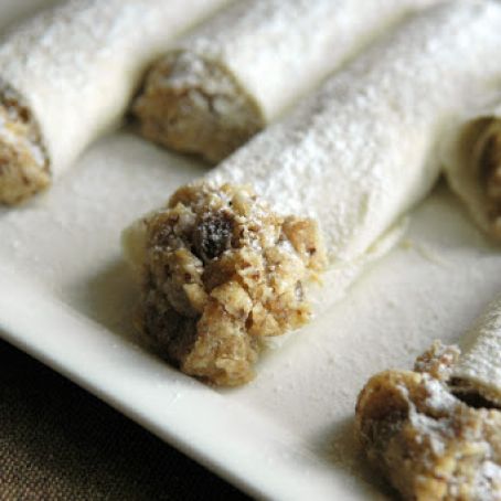 Almond Filo Rolls