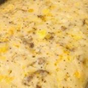 Biscuits & Gravy Casserole