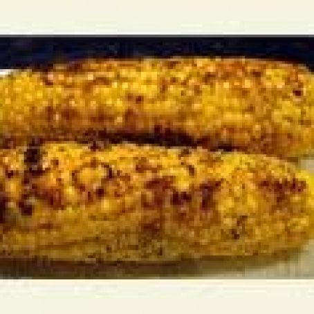 Corn on the Cob in a Garlic Butter Crust