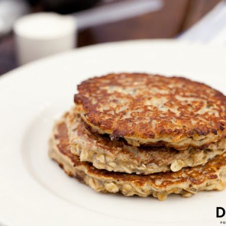Coconut Chia Protein Pancakes