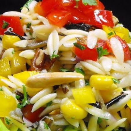 Orzo and Wild Rice Salad