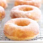 Baked Vanilla Cake Donuts, GF